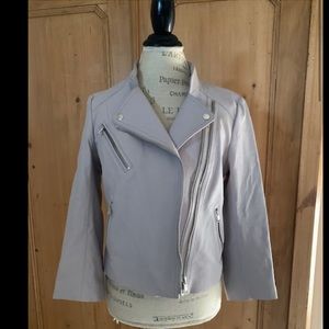 Joie Casella Lilac leather jacket